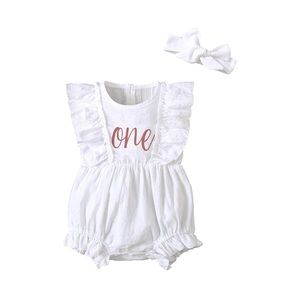 One birthday romper/onesie